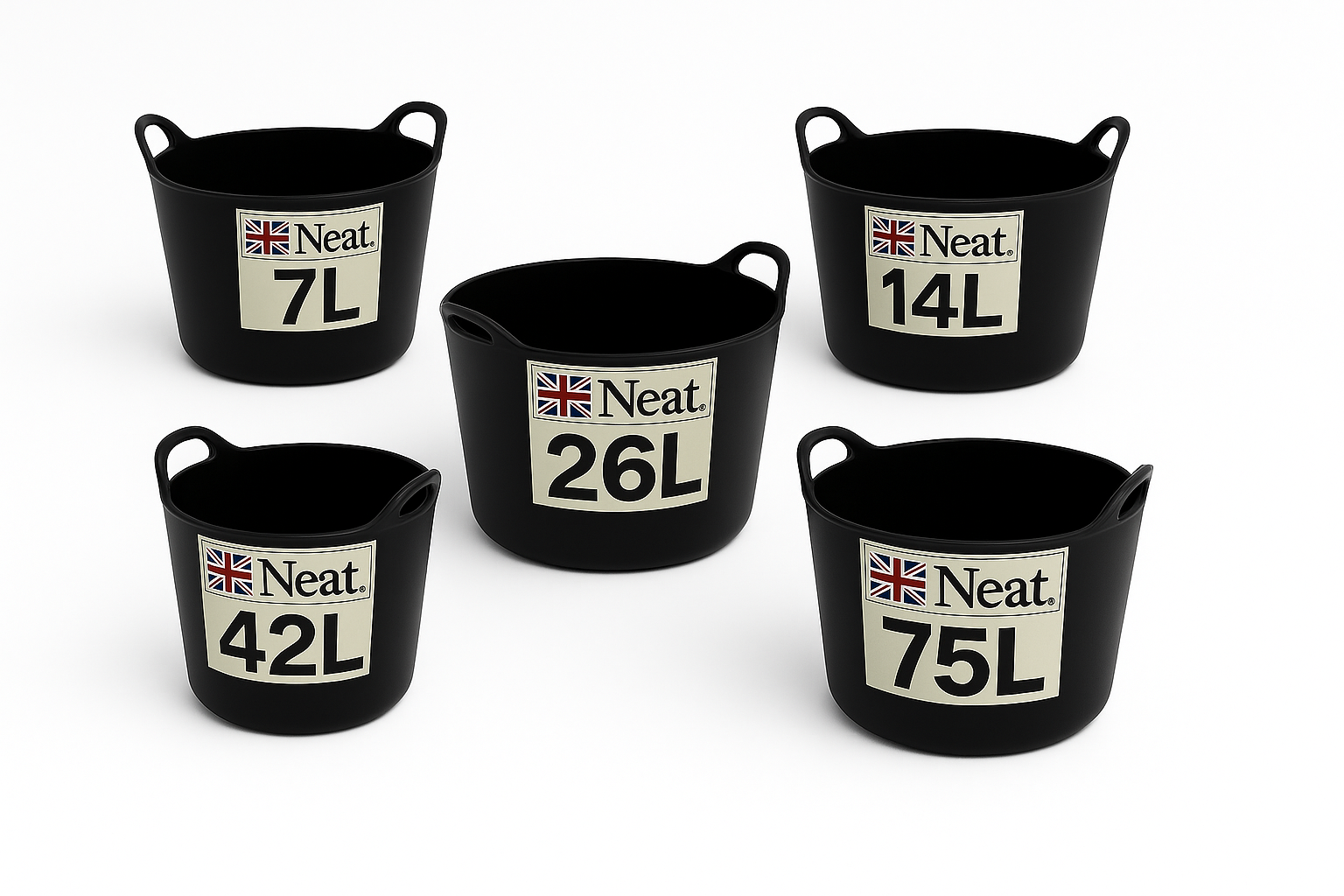 BLACK FLEXITUB  BUCKET