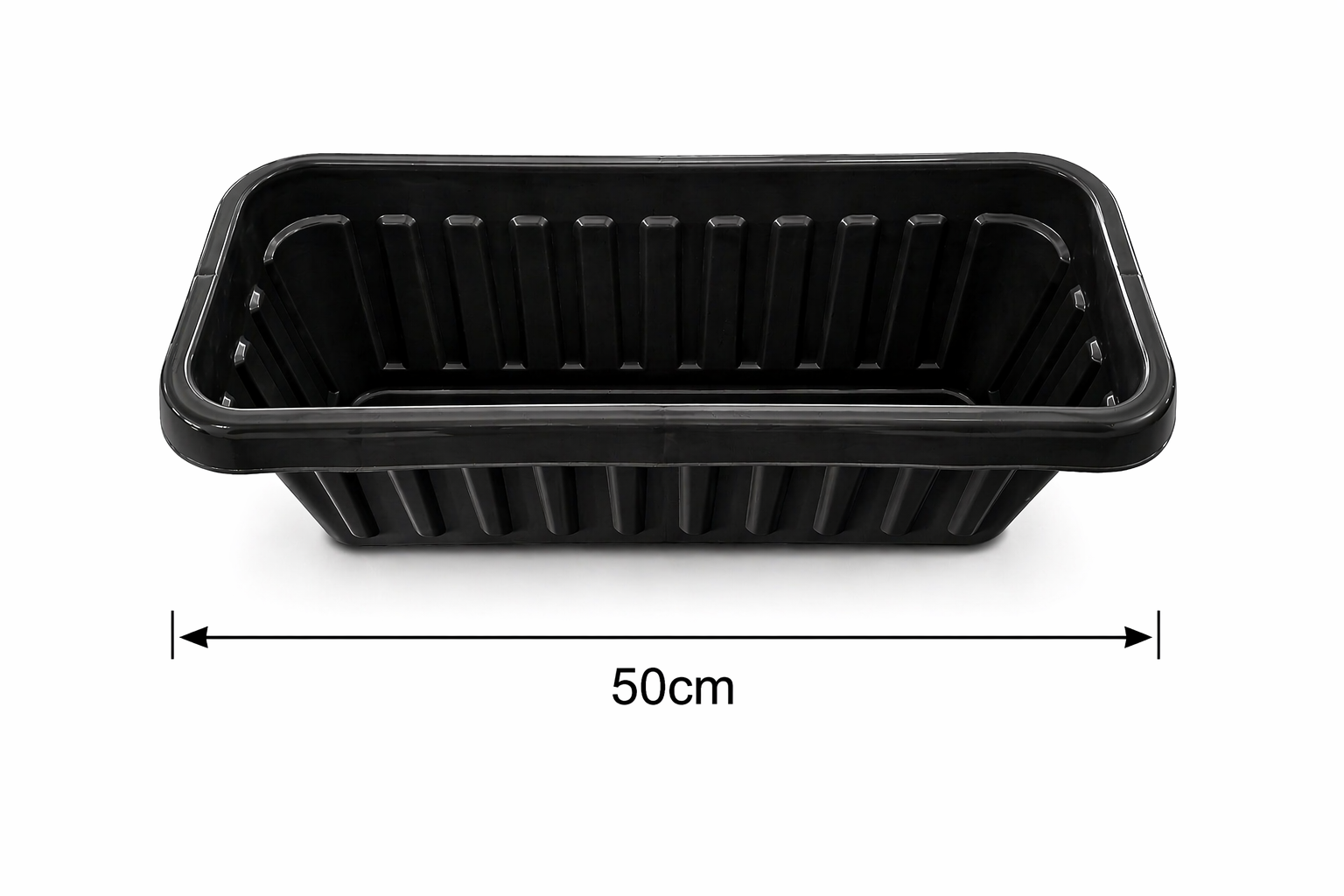 Neat Trough Planter – Plastic Garden Planter – Window Box Style Plant Pot – Multiple Sizes & Colours – Outdoor Use