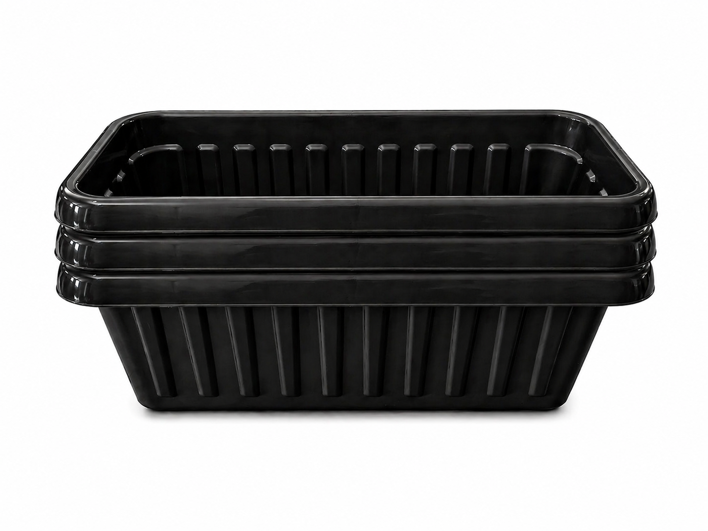 Neat Trough Planter – Plastic Garden Planter – Window Box Style Plant Pot – Multiple Sizes & Colours – Outdoor Use