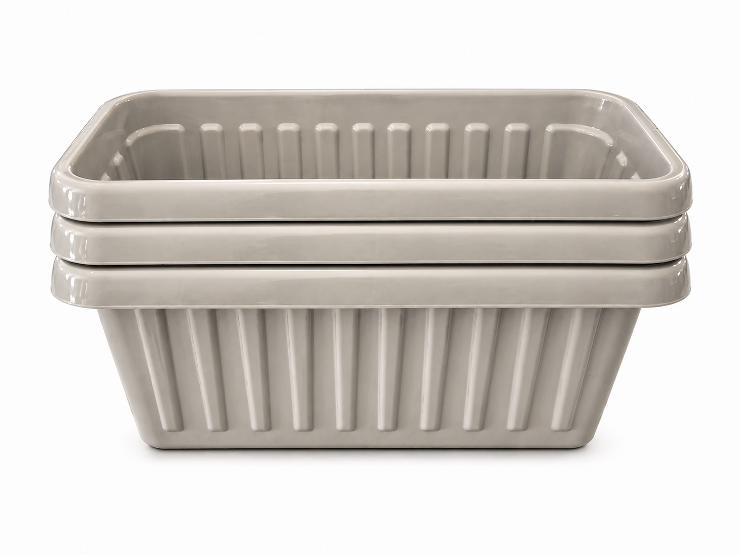 Neat Trough Planter – Plastic Garden Planter – Window Box Style Plant Pot – Multiple Sizes & Colours – Outdoor Use