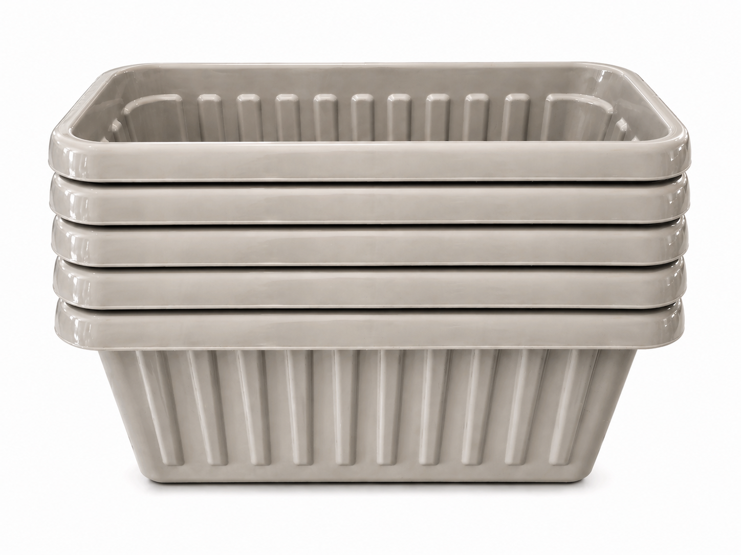 Neat Trough Planter – Plastic Garden Planter – Window Box Style Plant Pot – Multiple Sizes & Colours – Outdoor Use