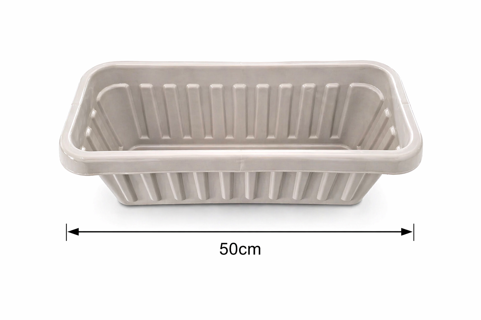 Neat Trough Planter – Plastic Garden Planter – Window Box Style Plant Pot – Multiple Sizes & Colours – Outdoor Use