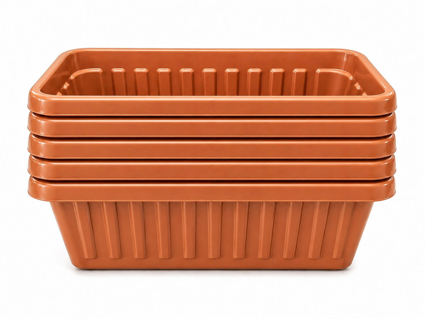 Neat Trough Planter – Plastic Garden Planter – Window Box Style Plant Pot – Multiple Sizes & Colours – Outdoor Use