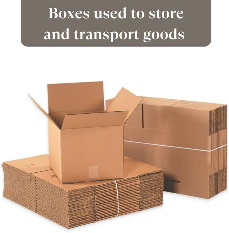 Neat. Wall Cardboard Boxes, House Storage Moving, Heavy Duy Packing Boxes for Delivery, Storage/Shipping Carton - 600x400x300mm (24”x16”x12”)