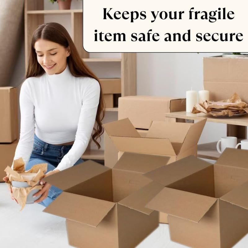 Neat. Wall Cardboard Boxes, House Storage Moving, Heavy Duy Packing Boxes for Delivery, Storage/Shipping Carton - 600x400x300mm (24”x16”x12”)