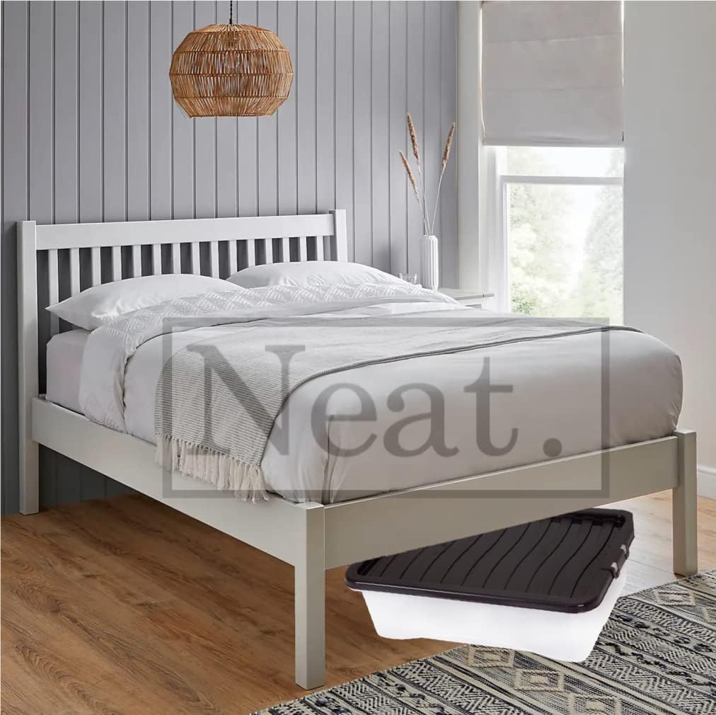 32L Under Bed Storage Box with Lid Plastic (10 pcs)