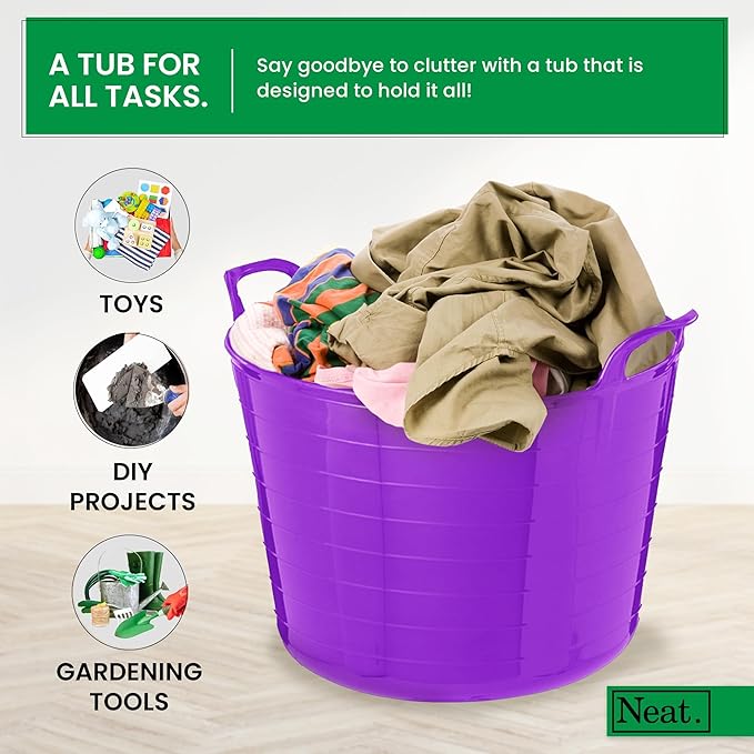 PURPLE FLEXITUB  BUCKET