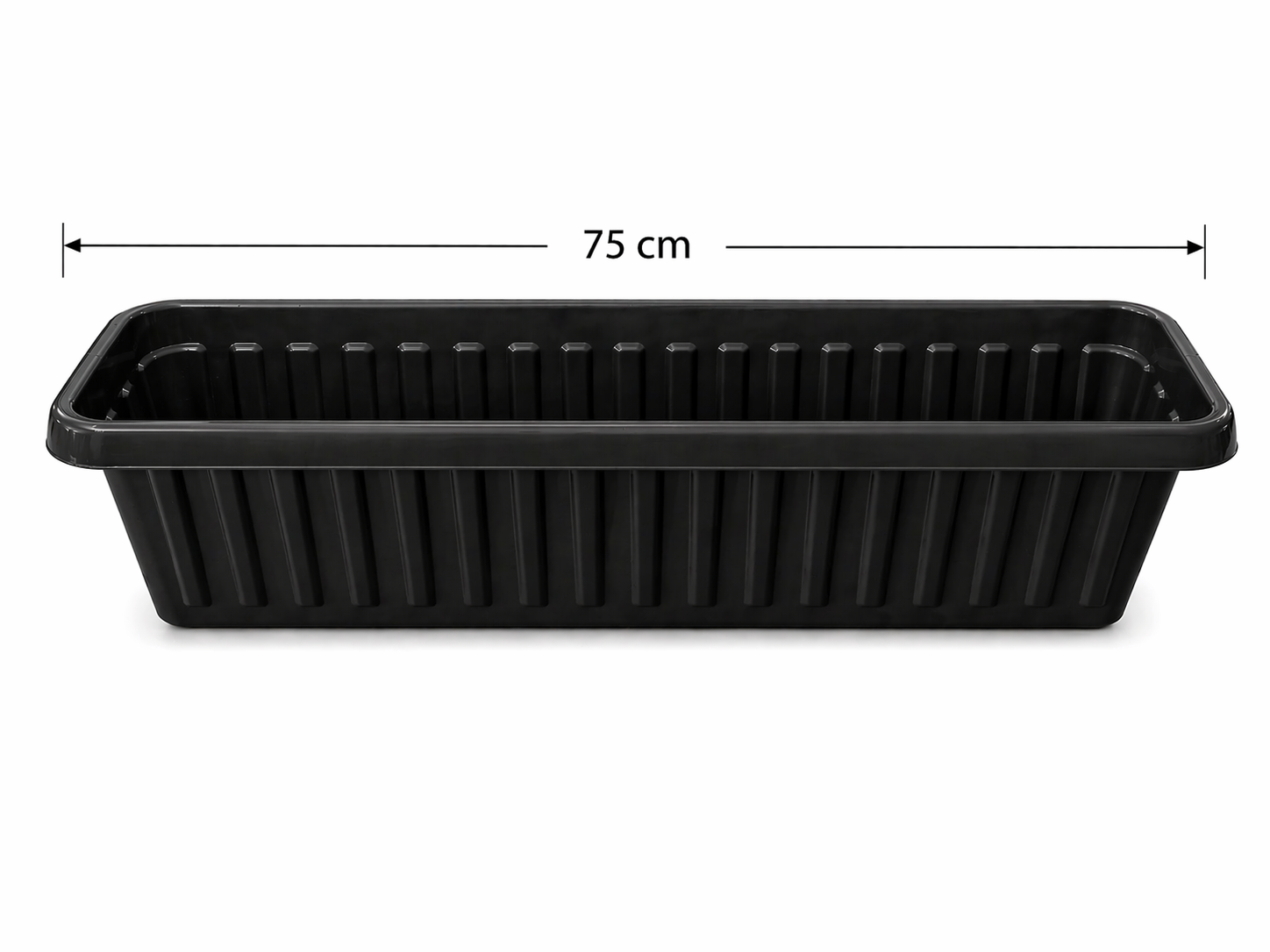 Neat Trough Planter – Plastic Garden Planter – Window Box Style Plant Pot – Multiple Sizes & Colours – Outdoor Use