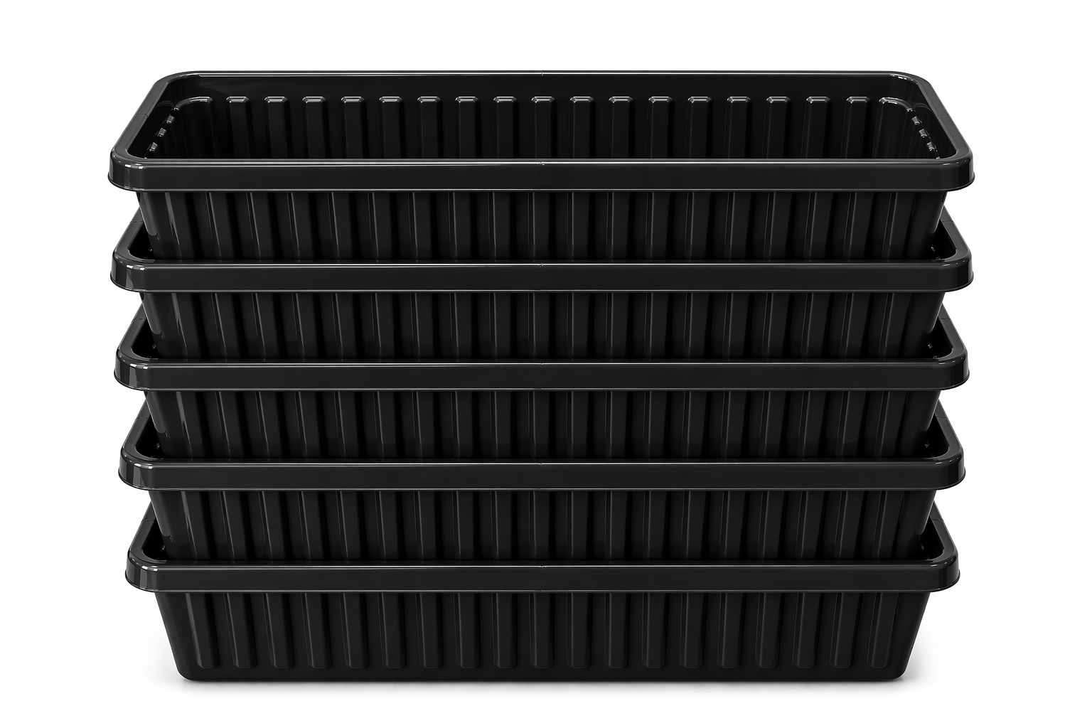 Neat Trough Planter – Plastic Garden Planter – Window Box Style Plant Pot – Multiple Sizes & Colours – Outdoor Use