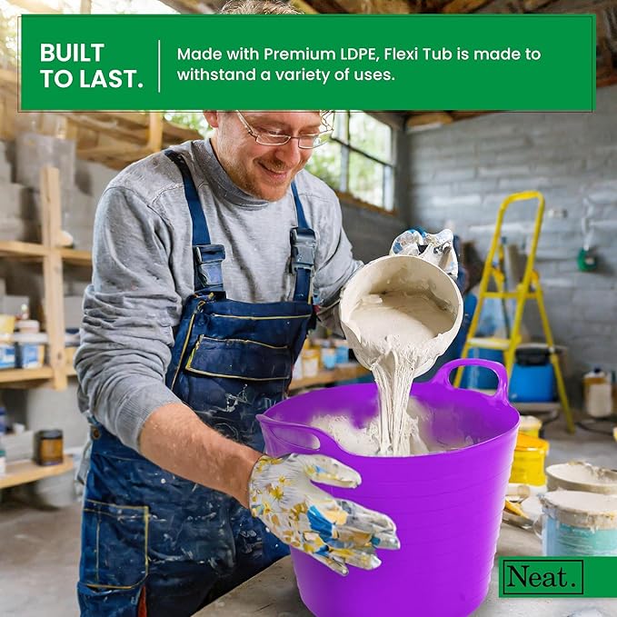 PURPLE FLEXITUB  BUCKET