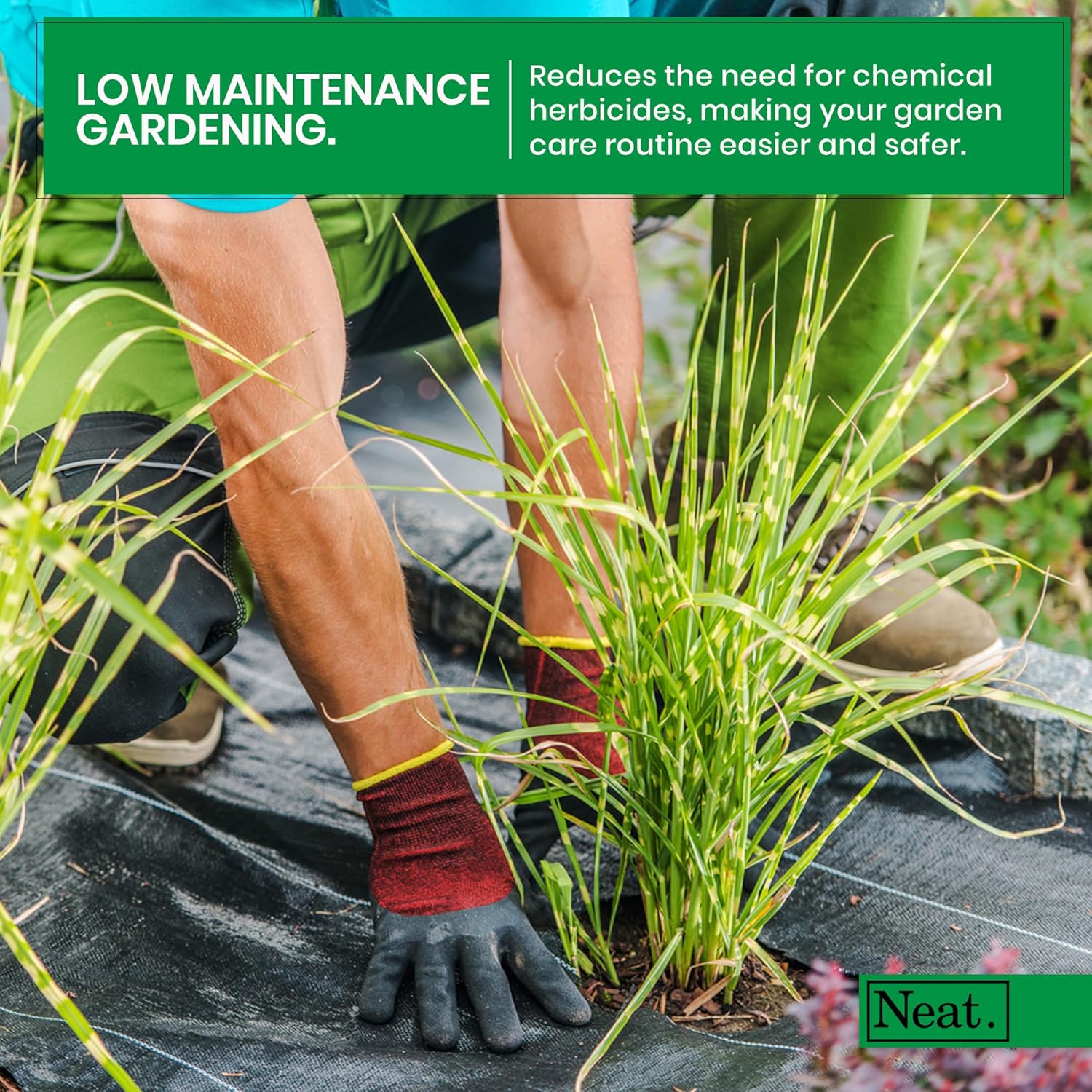 Weed Control Membrane Fabric - Folded