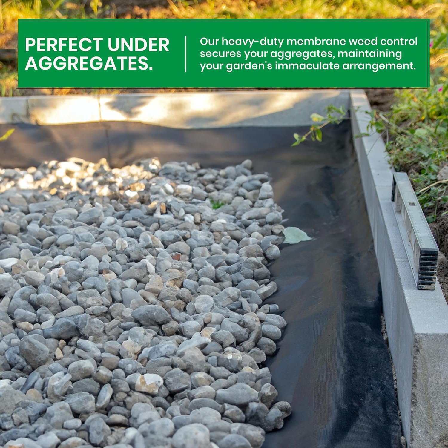 Weed Control Membrane Fabric - Folded