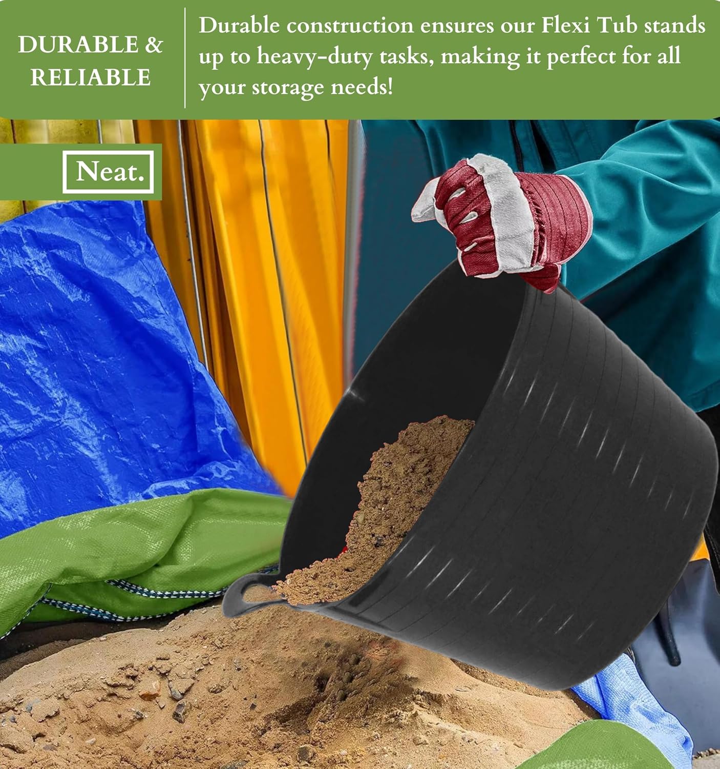 BLACK FLEXITUB  BUCKET