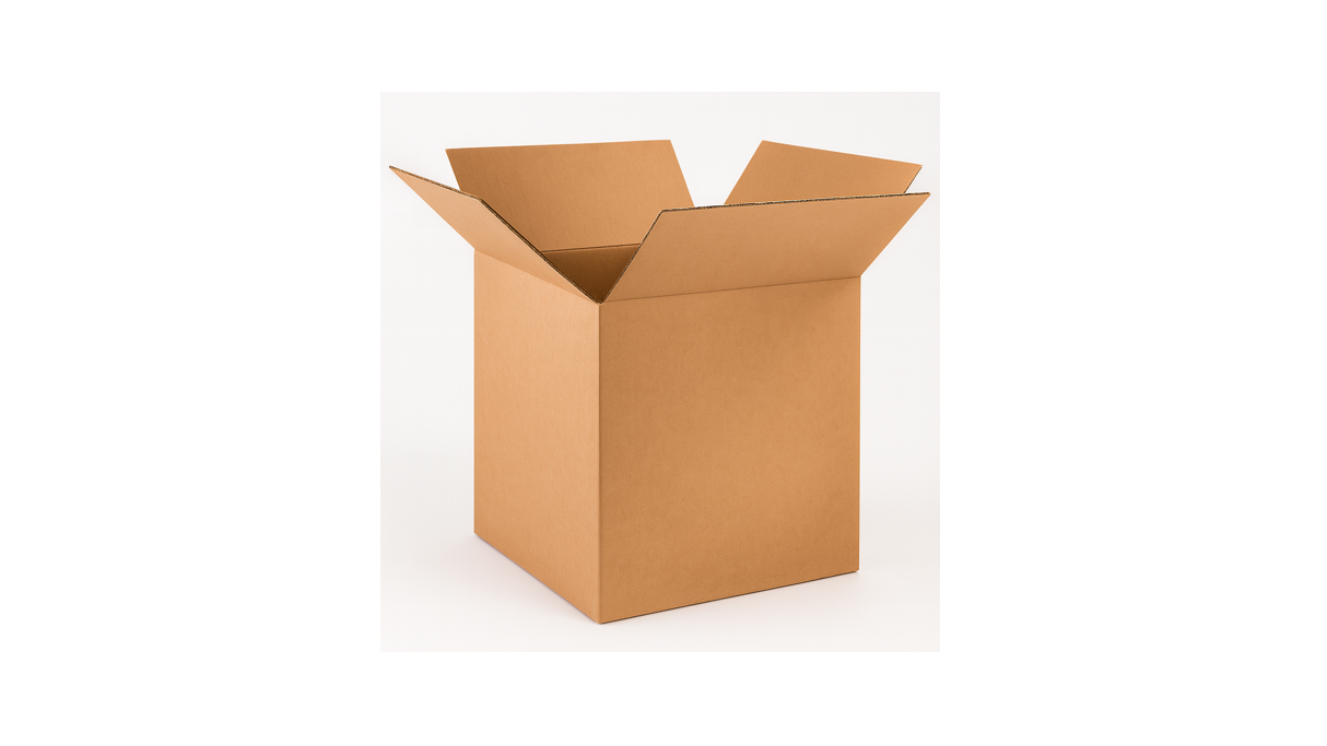 Neat. Double Wall Cardboard Boxes, House Moving Sturdy Packing Boxes for Delivery, Packing Storage/Shipping Carton - 457x457x457mm (18" x 18" x 18")