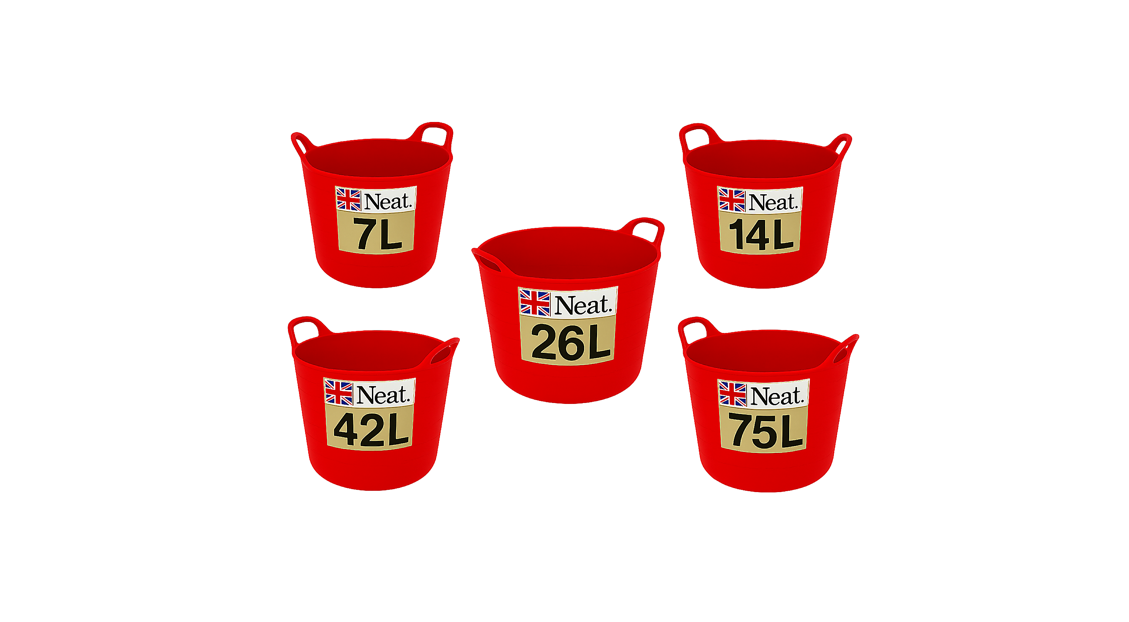 RED FLEXITUB  BUCKET