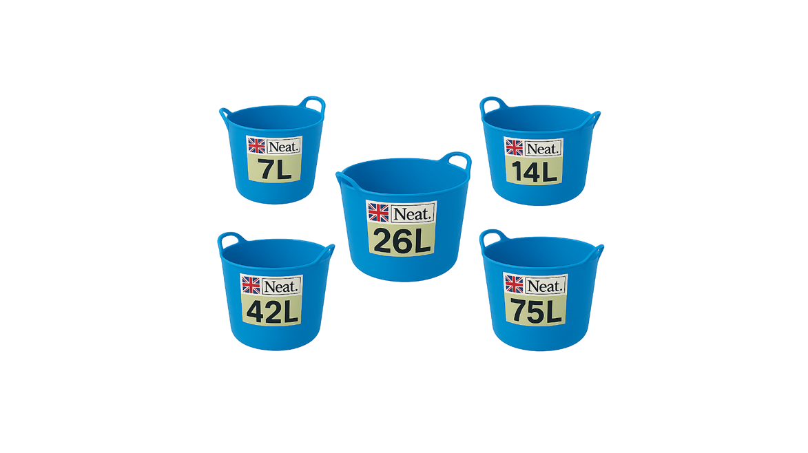 Sky Blue  FLEXITUB  BUCKET