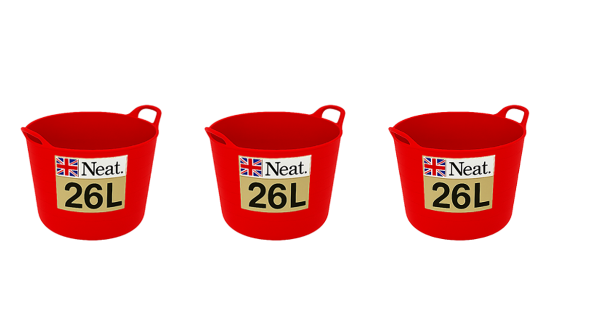 RED FLEXITUB  BUCKET