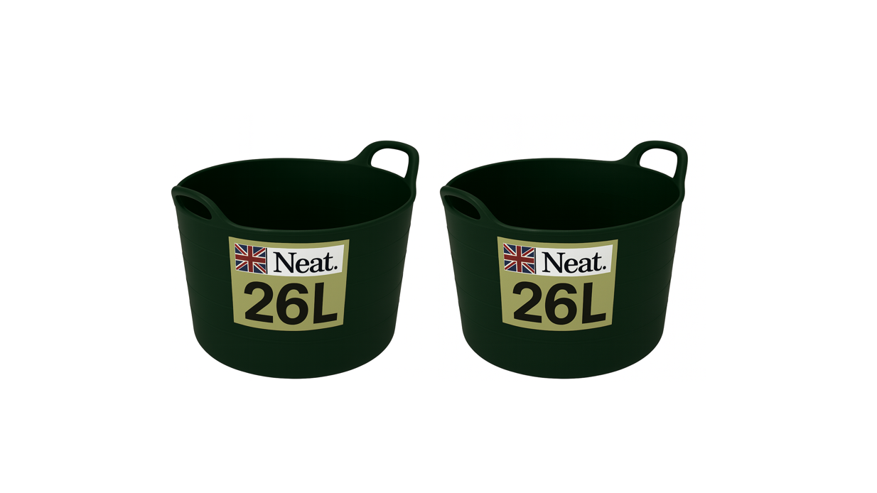 DARK GREEN FLEXITUB  BUCKET