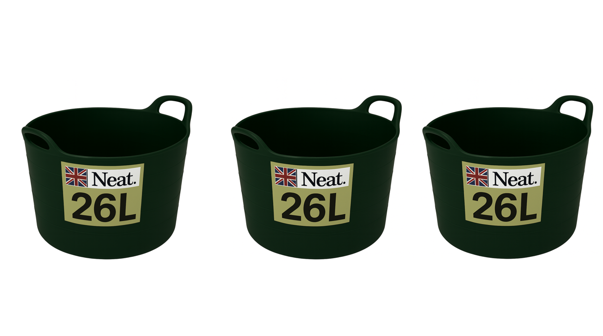 DARK GREEN FLEXITUB  BUCKET