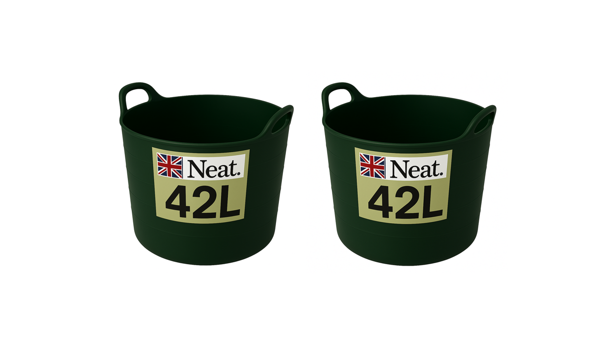 DARK GREEN FLEXITUB  BUCKET