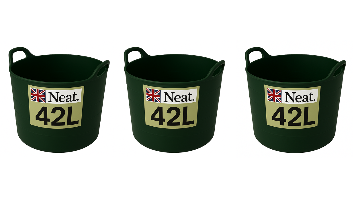 DARK GREEN FLEXITUB  BUCKET