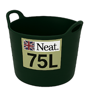 DARK GREEN FLEXITUB  BUCKET