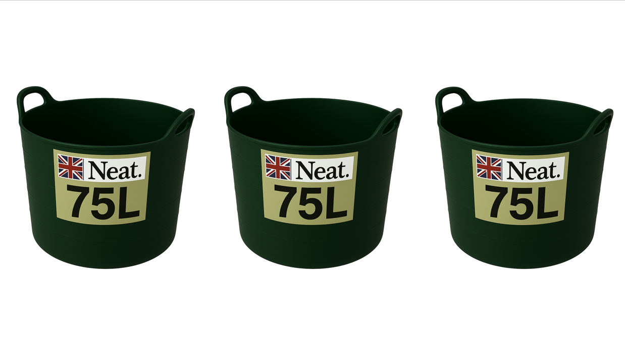 DARK GREEN FLEXITUB  BUCKET