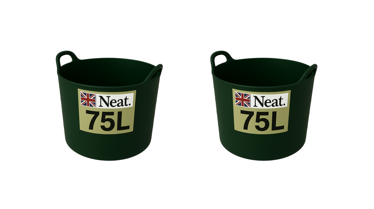 DARK GREEN FLEXITUB  BUCKET
