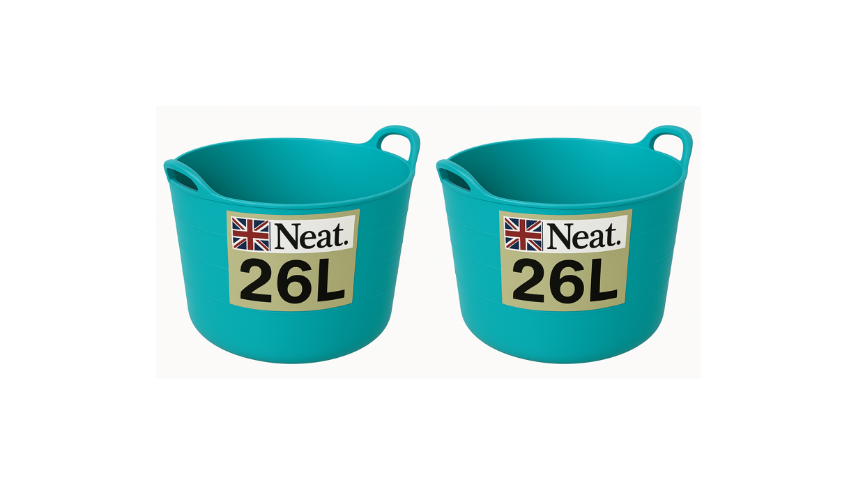 DUCK EGG BLUE FLEXITUB  BUCKET