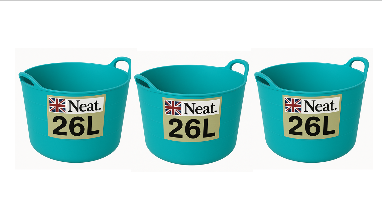 DUCK EGG BLUE FLEXITUB  BUCKET