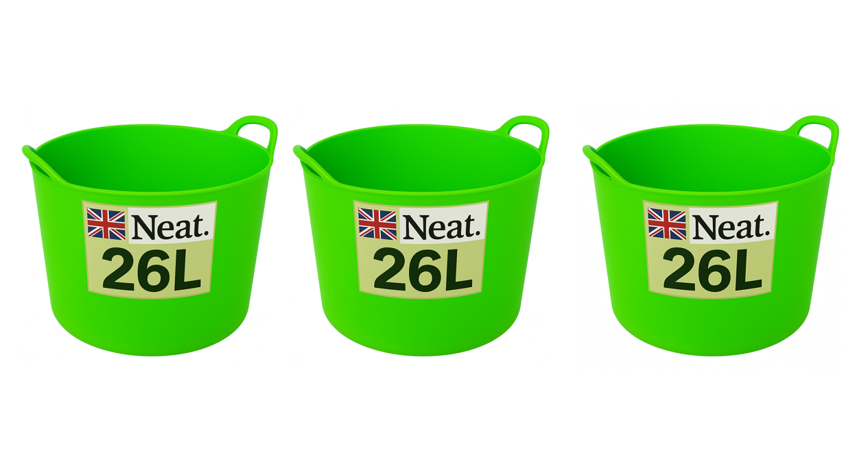 LIME GREEN FLEXITUB  BUCKET