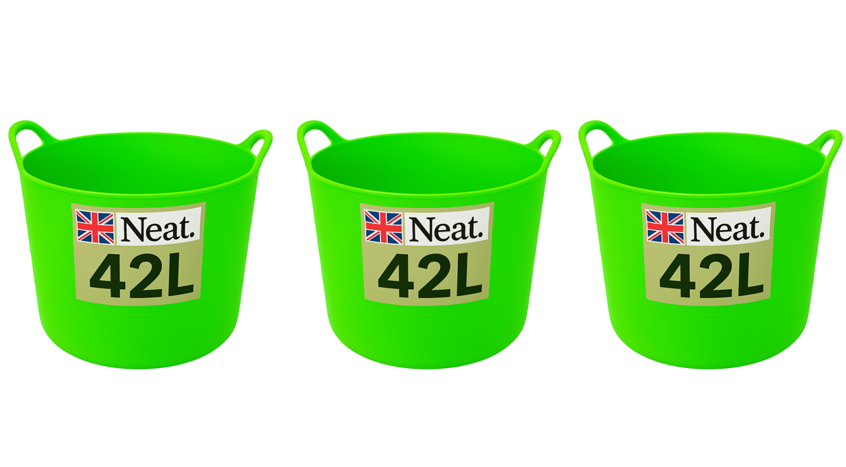 LIME GREEN FLEXITUB  BUCKET