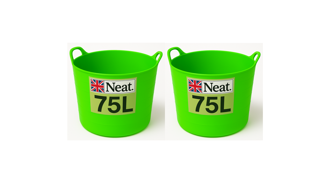 LIME GREEN FLEXITUB  BUCKET