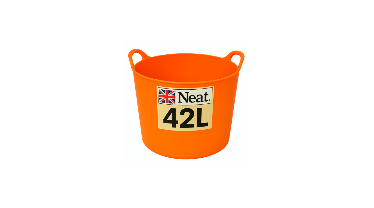 ORANGE  FLEXITUB  BUCKET
