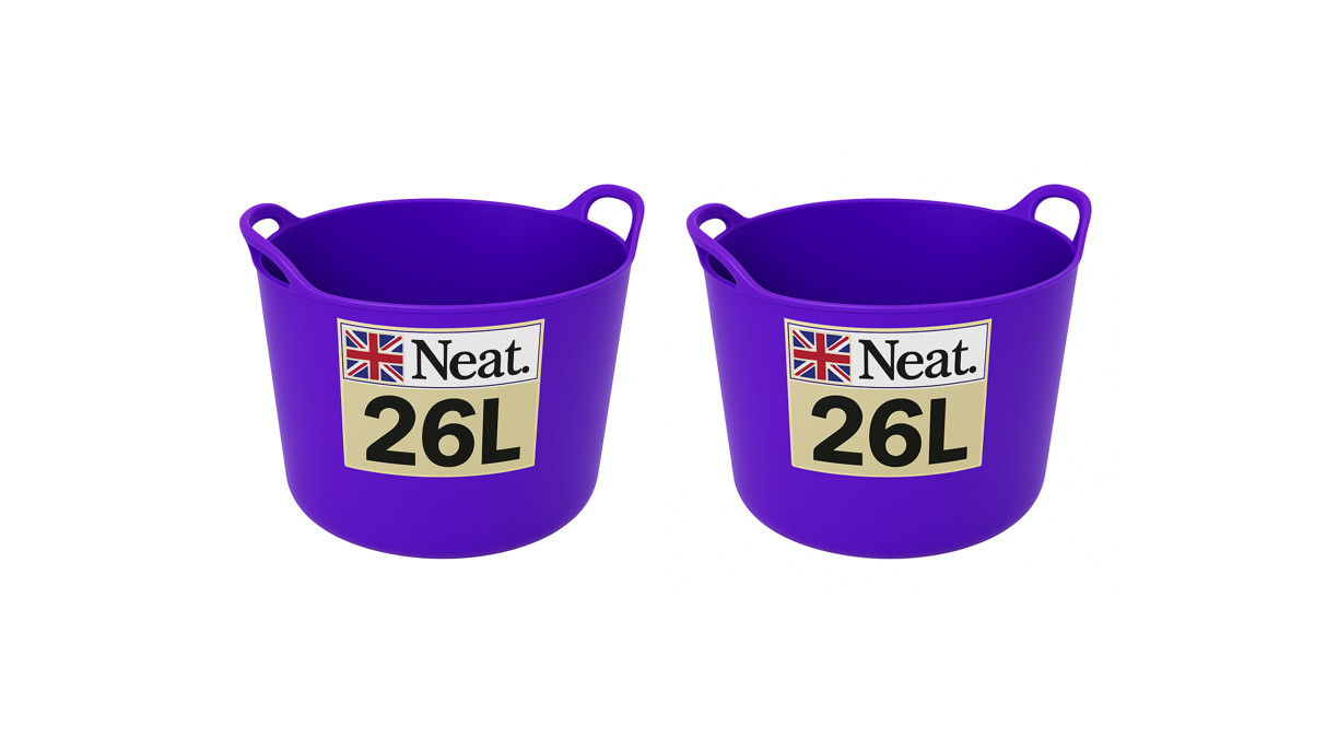PURPLE FLEXITUB  BUCKET