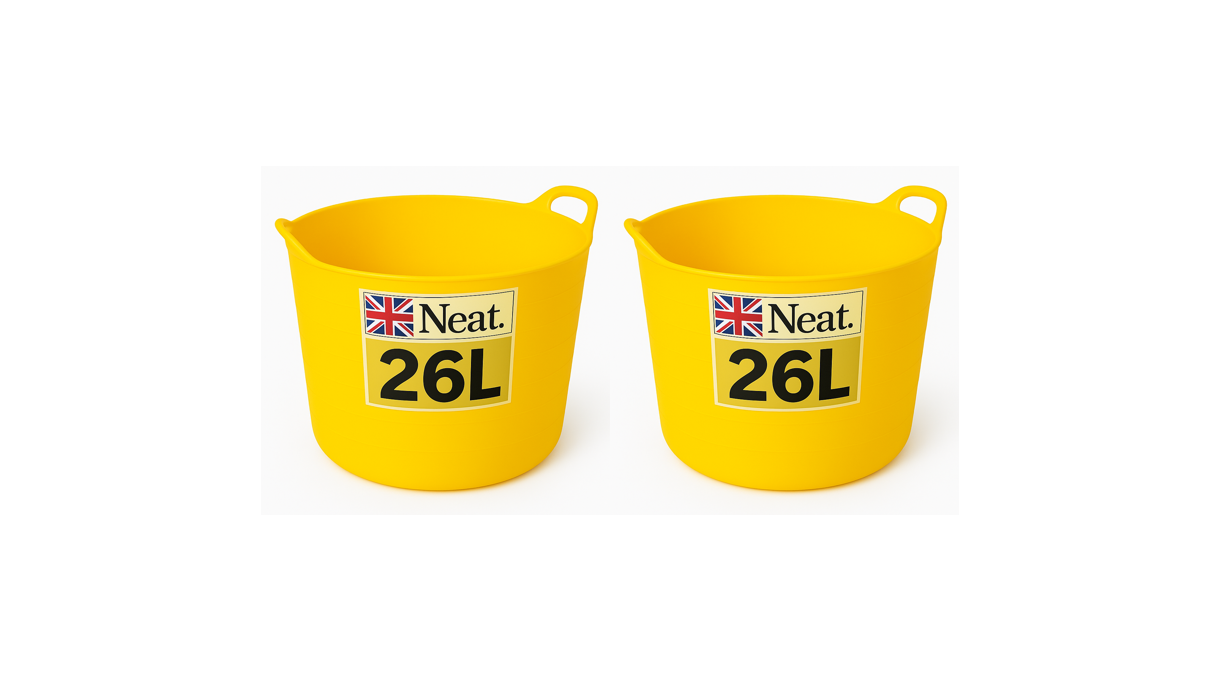 YELLOW FLEXITUB  BUCKET