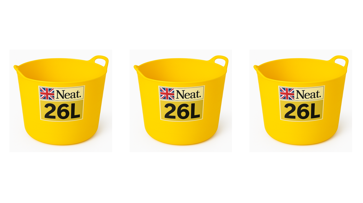 YELLOW FLEXITUB  BUCKET