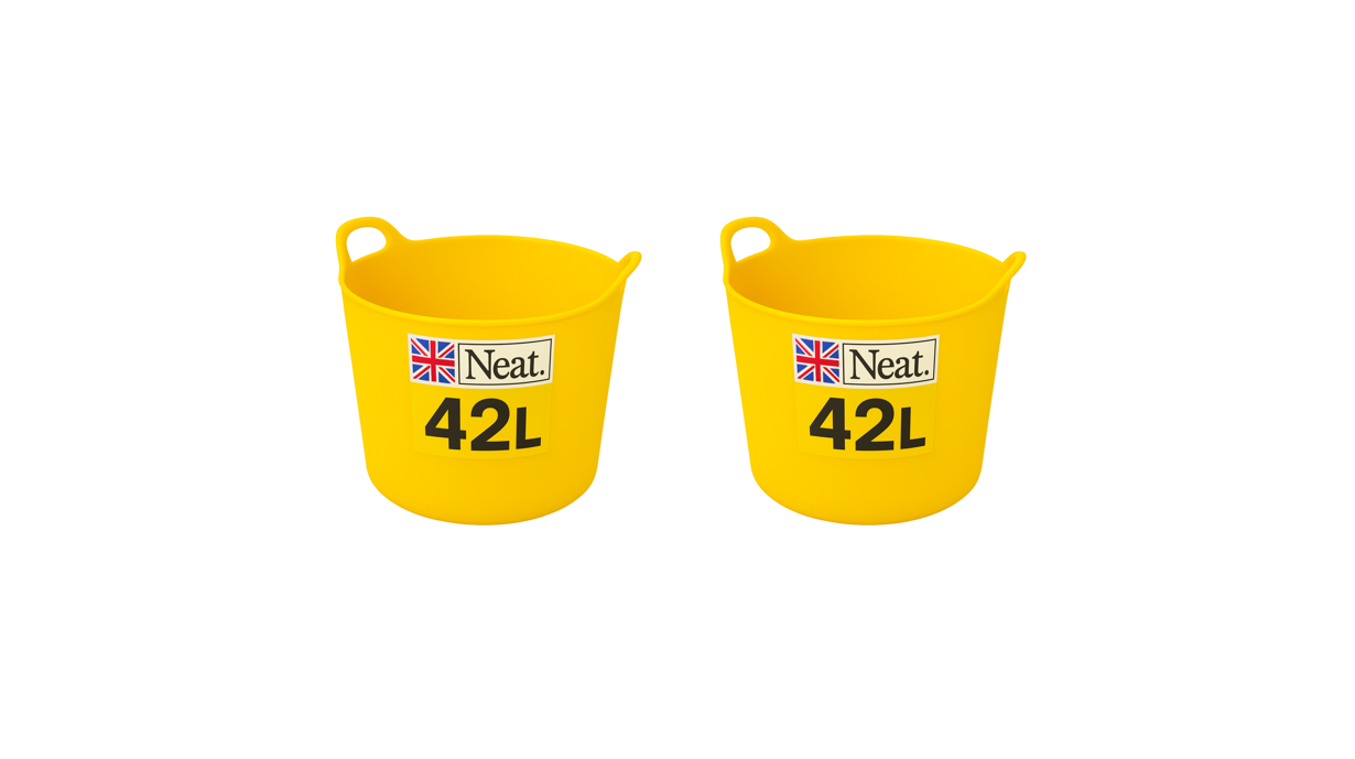 YELLOW FLEXITUB  BUCKET