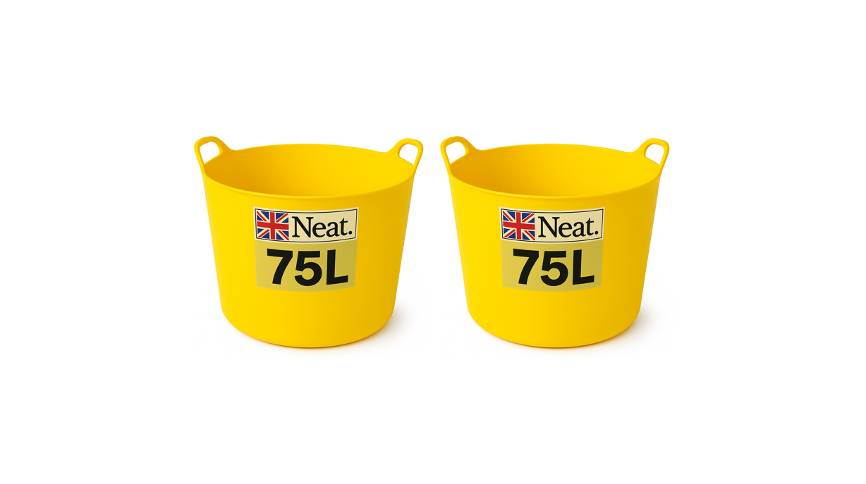 YELLOW FLEXITUB  BUCKET