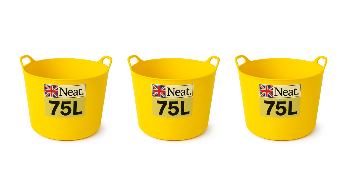 YELLOW FLEXITUB  BUCKET