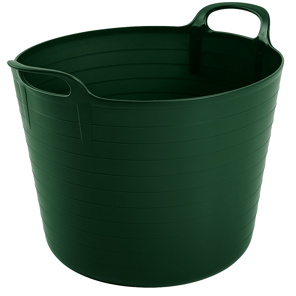 DARK GREEN FLEXITUB  BUCKET